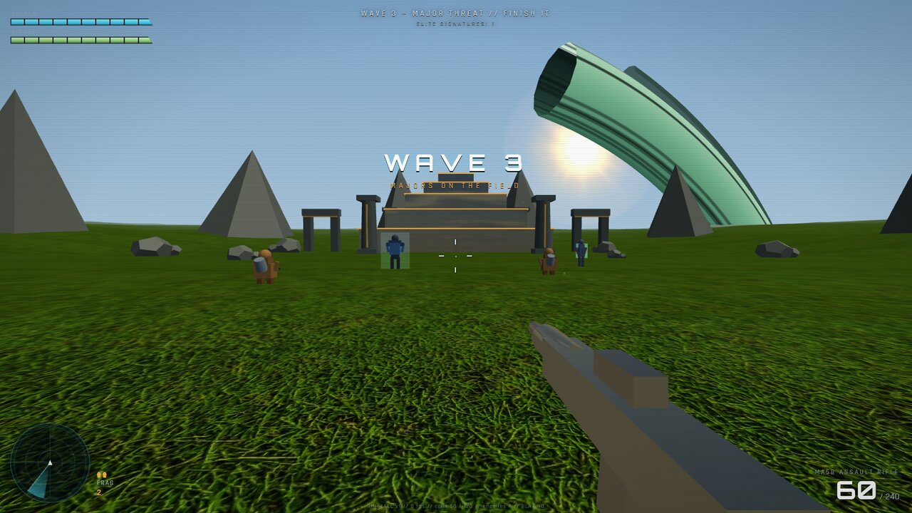 HALO RINGFALL: combat on an alien valley floor